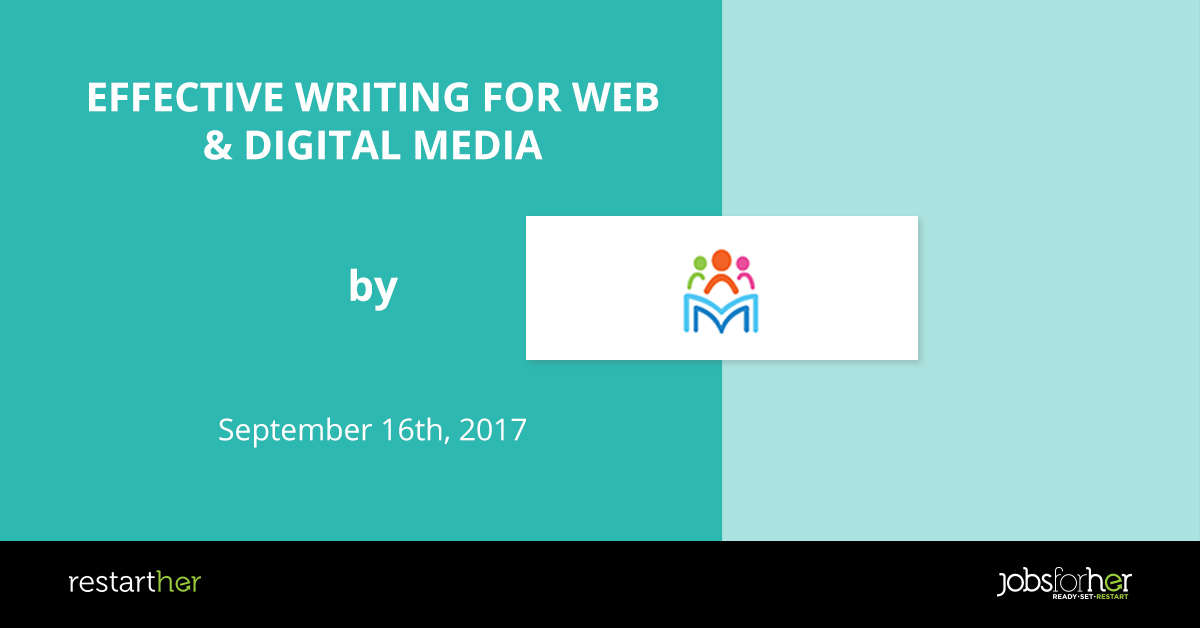 EFFECTIVE WRITING FOR WEB & DIGITAL MEDIA
