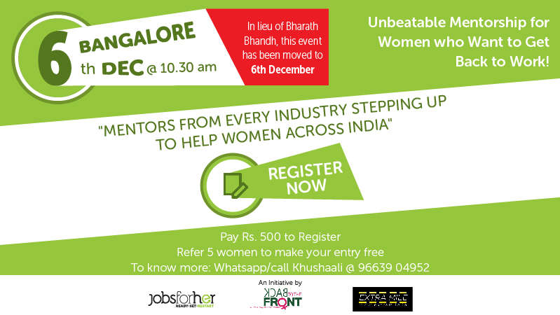 mentoring-event-in-bangalore-for-women-on-a-career-break